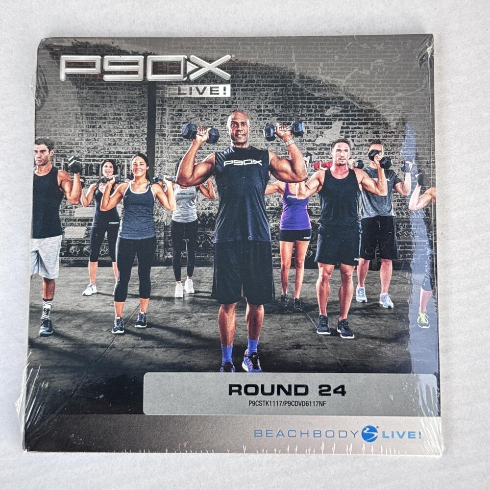 P90X Live Round 24 Beachbody‎ Workout DVD Sealed Fitness Program Exercise New